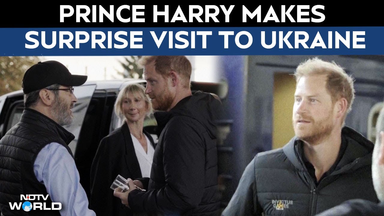 Prince Harry Makes Surprise Visit To Ukraine For Wounded Soldiers