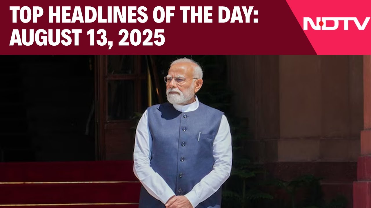 PM Modi In Manipur Today, First Visit Since 2023 Violence | Top Headlines Of Aug 13, 2025