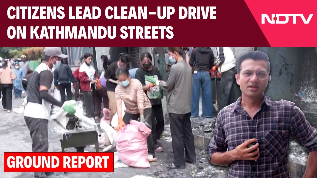 Nepal News | From Protests to Progress: Citizens Lead Clean-Up Drive on Kathmandu Streets