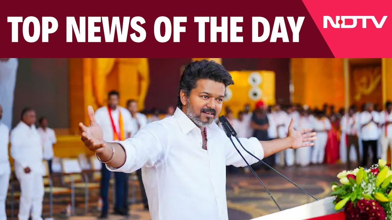 Video: 'Corrupt DMK Cheating Tamil Nadu': Vijay On Statewide Tour | Biggest Stories Of Sep 13