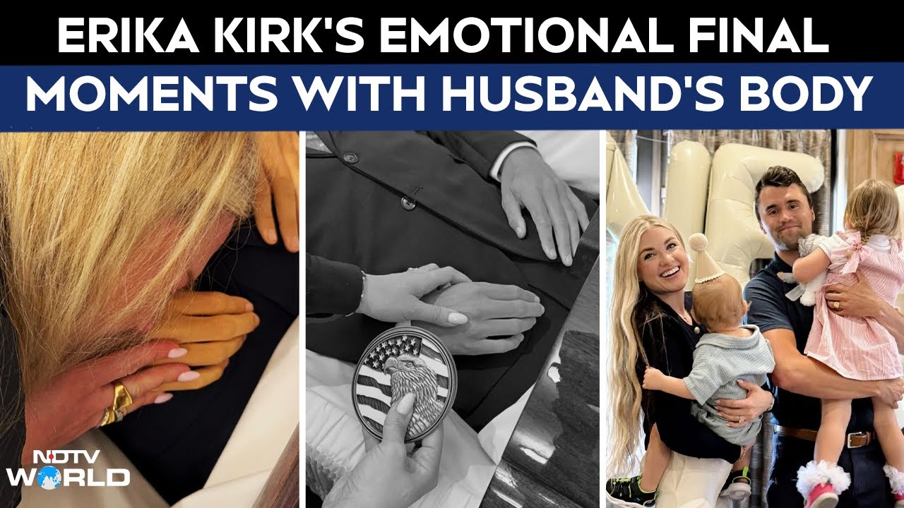 Charlie Kirk's Wife's Devastating Final Moments With Her Husband's Body