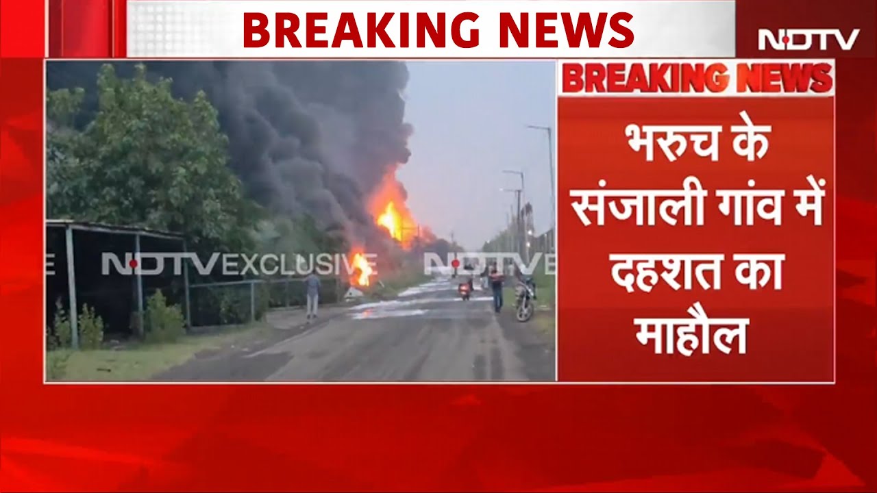 Gujarat Fire News: भरूच में भीषण आग, अंकलेश्वर पनौली GIEDC की संघवी ऑर्गेनिक्स कंपनी जलकर खाक Gujarat Fire News: भरूच में भीषण आग, अंकलेश्वर पनौली GIEDC की संघवी ऑर्गेनिक्स कंपनी जलकर खाक