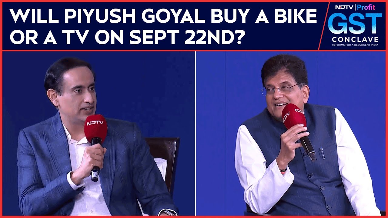 GST Reforms 2025 | Union Minister Piyush Goyal On What He Will Buy On Sept 22nd After GST 2.0