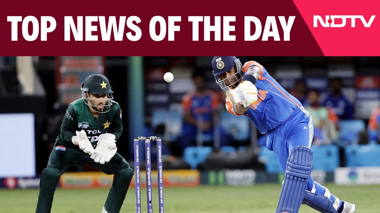 Video : India's Beats Pakistan By 7 Wickets In Asia Cup 2025 | Biggest Stories Of Sep 14