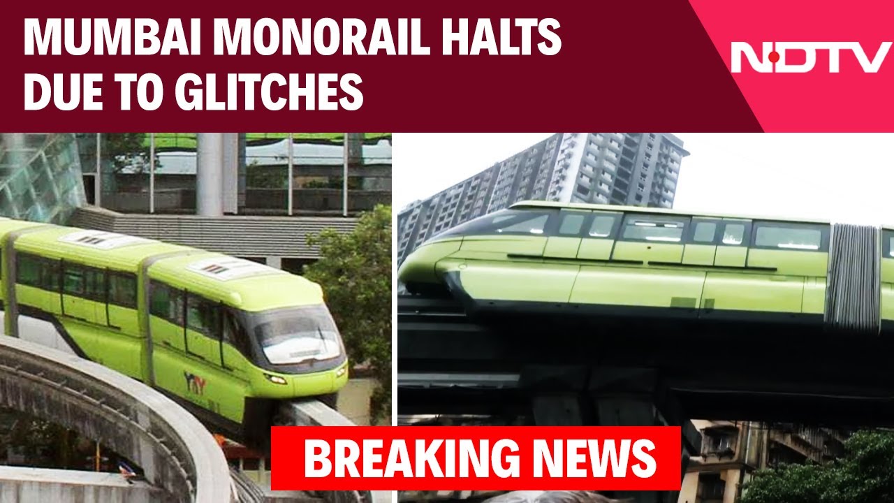 Mumbai Monorail Halts Due To Glitches, 2nd Technical Glitch In A Month