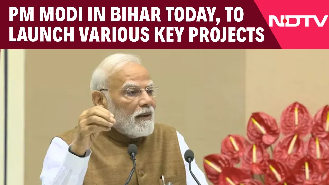 Video: PM Modi In Bihar | PM Modi To Visit Bihar Today, To Launch Projects Worth Rs 36,000 Crore