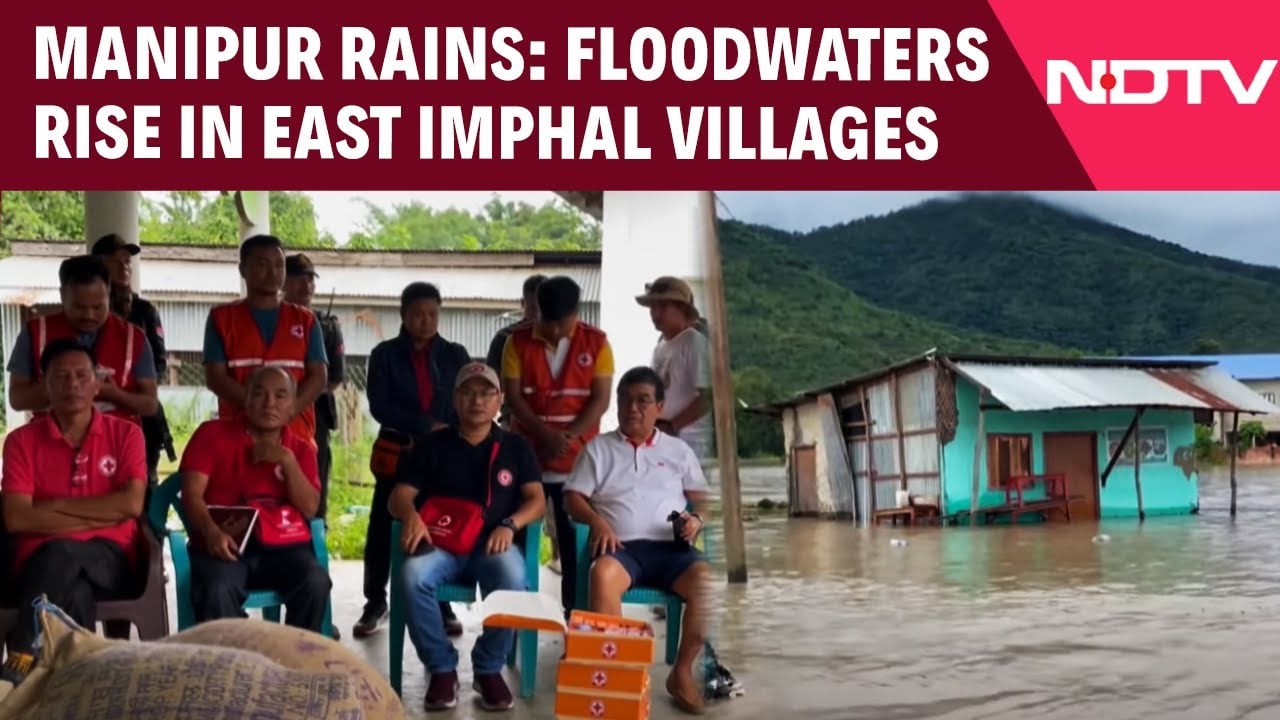 Manipur News | Floodwaters Rise In East Imphal Villages After Continuous Downpour