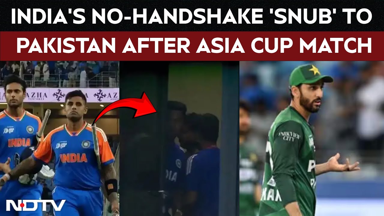 Explained: India Vs Pakistan Asia Cup Match Hit By ‘No Handshake’ Controversy