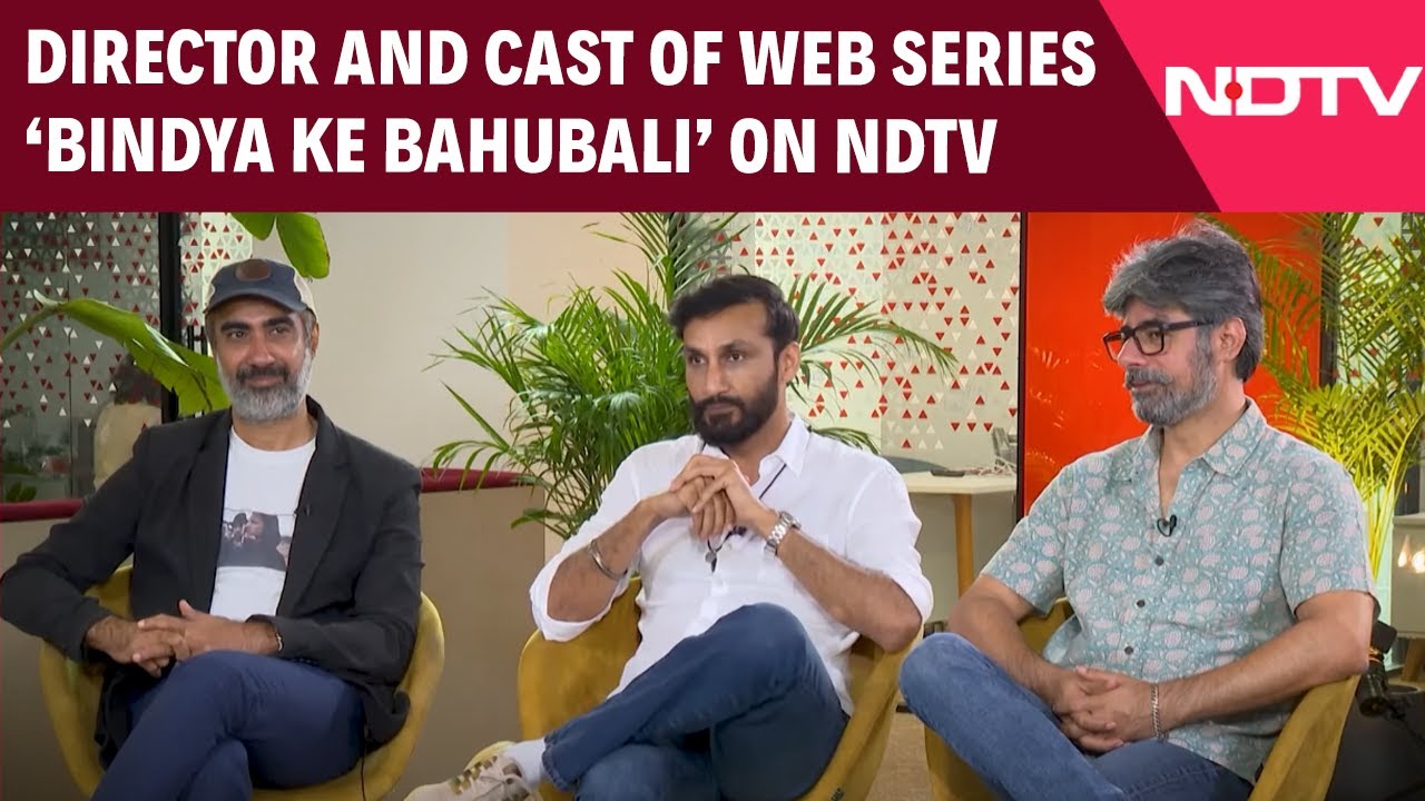 Video: Director Of Gangster Web Series 'Bindya Ke Bahubali' & Actors Ranvir Shorey, Sushant Singh On NDTV