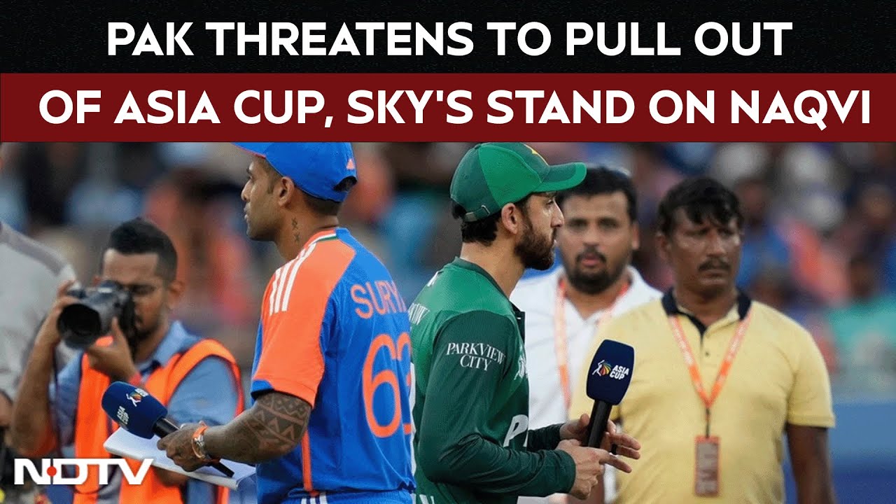 Pakistan Asia Cup | Pak Threatens To Back Out, SuryaKumar Refuses To Accept Asia Cup From Naqvi