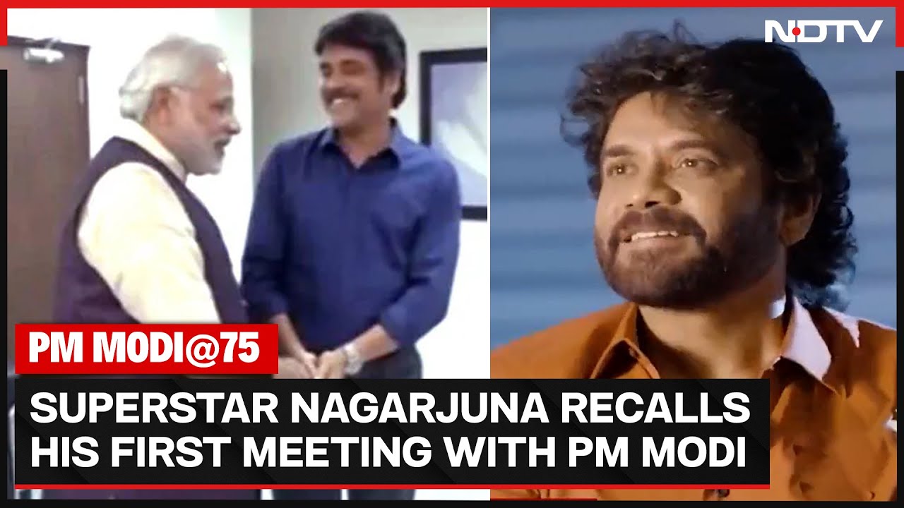 PM Modi Birthday | Nagarjuna Recalls His First Meeting With PM Modi In 2014