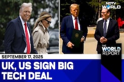 UK, US Agree $42 Bn Tech Pact To Mark Trump's Visit UK, US Agree $42 Bn Tech Pact To Mark Trump's Visit