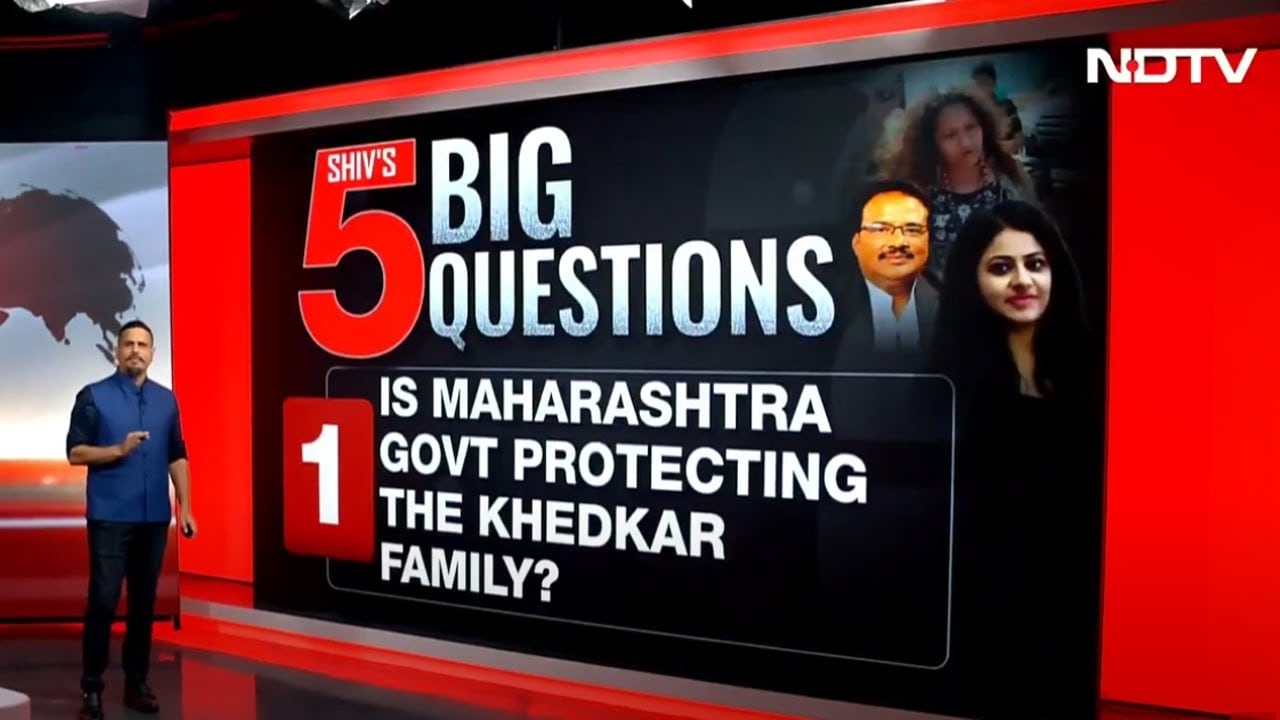 Puja Khedkar | Who Is Shielding The Khedkars? Shiv Aroor's Five Big Questions