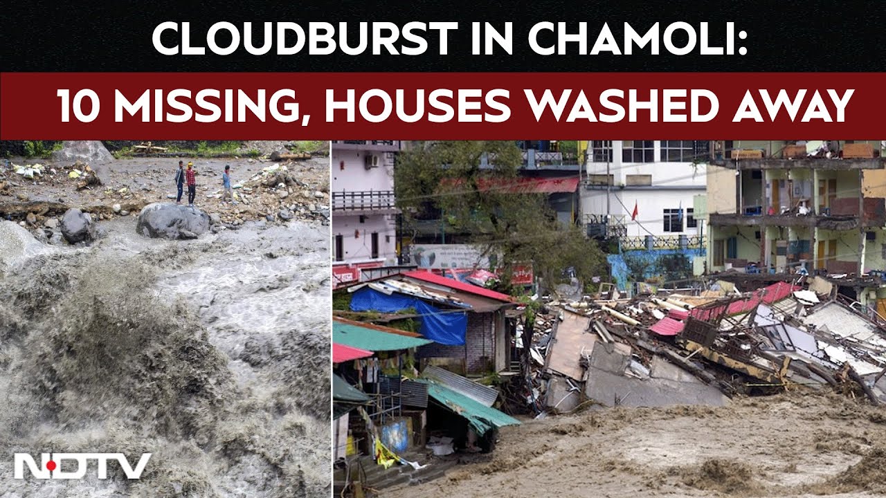 Video: Chamoli Cloudburst | Heavy Rainfall Triggers Cloudburst In Uttarakhand's Chamoli