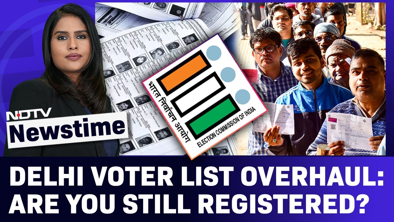 Video: Delhi SIR | Poll Roll Revision Prep Begins In Delhi, Voters Asked To Check Names