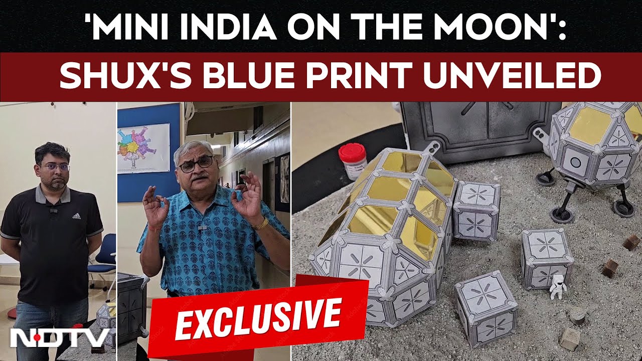 Video : ‘A Mini India On The Moon’: Astronaut Shubhanshu Shukla’s Blue Print Unveiled