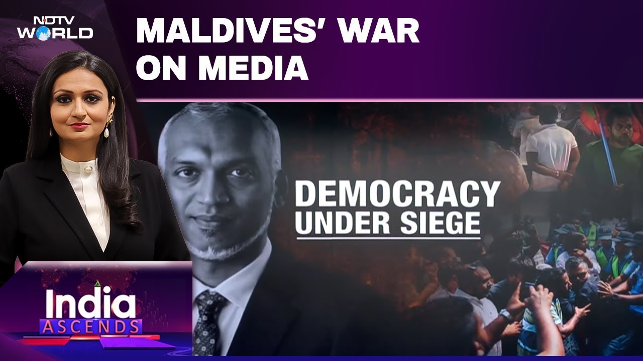 Maldives' Big Crackdown On Media, Targets Opposition MPs, Journalists | Crisis In Muizzu Govt?