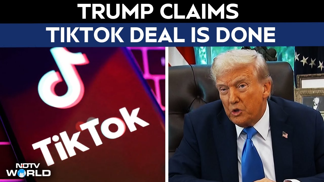 Video: Donald Trump: Xi Jinping Approved The TikTok Deal, We're In The Process