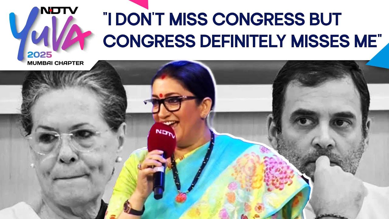 Congress | Smriti Irani: "I Don't Miss Congress But Congress Definitely Misses Me" -