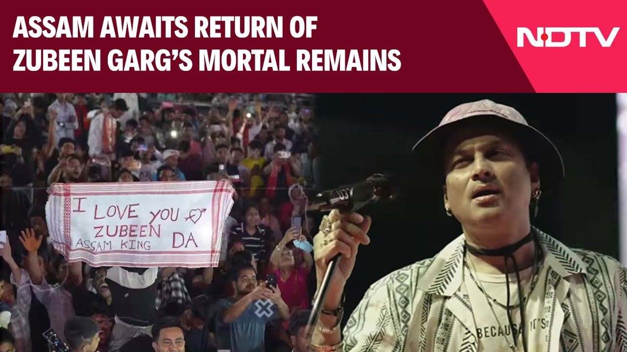 Assam CM Rushes To New Delhi To Receive The Mortal Remains Of Zubeen Garg