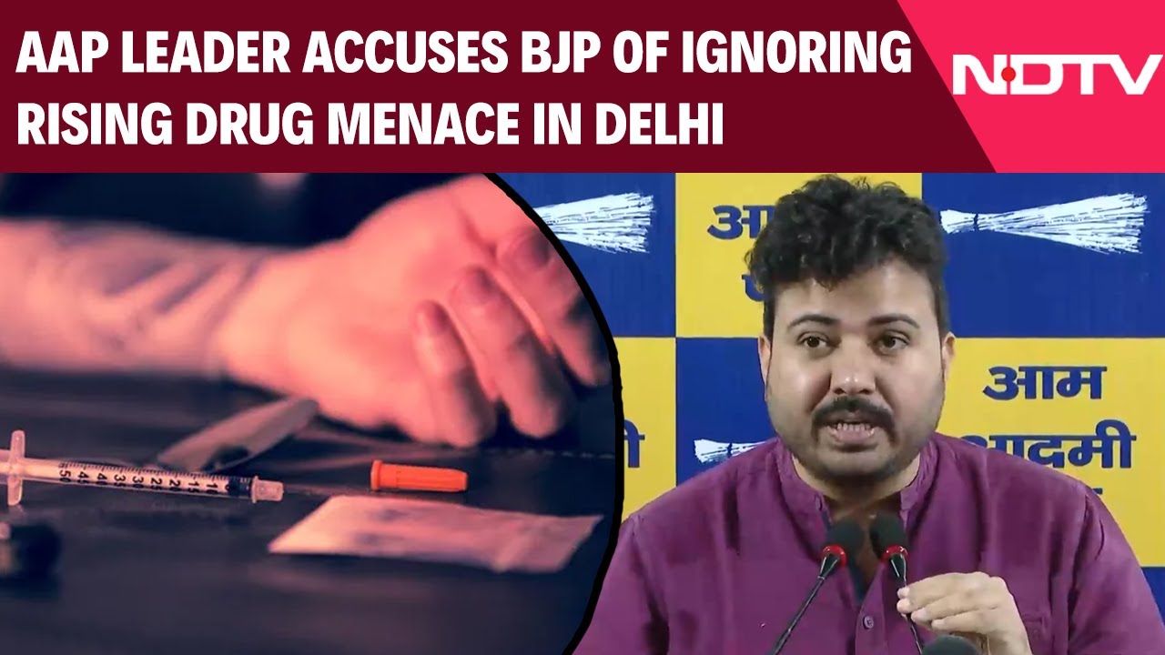 AAP Vs BJP | AAP Leader Accuses BJP Of Ignoring Rising Drug Menace In Delhi’s Rajendra Nagar AAP Vs BJP | AAP Leader Accuses BJP Of Ignoring Rising Drug Menace In Delhi’s Rajendra Nagar