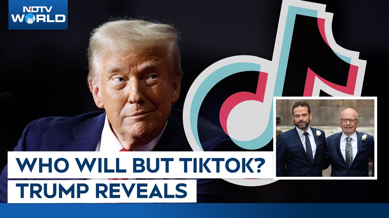 TikTok News | Trump Reveals Murdochs, Dell As Potential Buyers In TikTok Deal TikTok News | Trump Reveals Murdochs, Dell As Potential Buyers In TikTok Deal