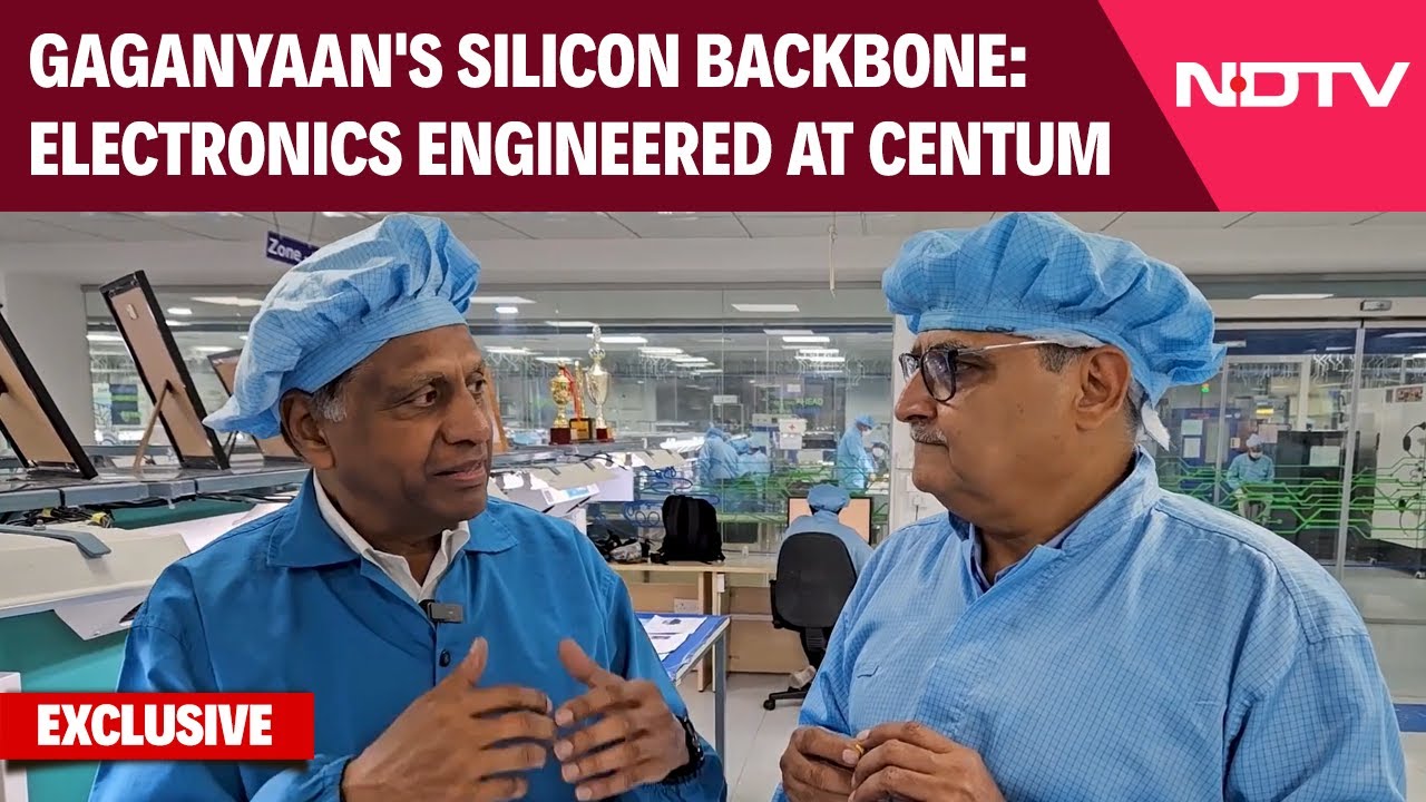 Video : Gaganyaan's Silicon Backbone: Electronics Engineered at Centum