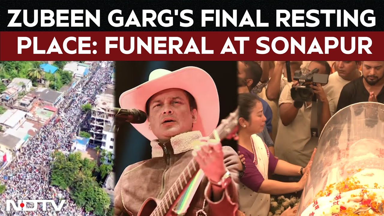 Video: Zubeen Garg Death | Assam Govt Allots 6.2 Acres For Memorial, Last Rites To Take Place Tomorrow