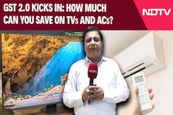 GST 2.0 Rate | GST 2.0: TVs, ACs Get Cheaper, Big Savings For Consumers GST 2.0 Rate | GST 2.0: TVs, ACs Get Cheaper, Big Savings For Consumers