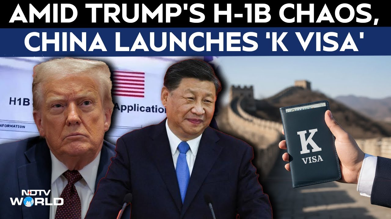 China K Visa | Amid Trump's H-1B Chaos, China Opens Door For Global Talent With 'K Visa'