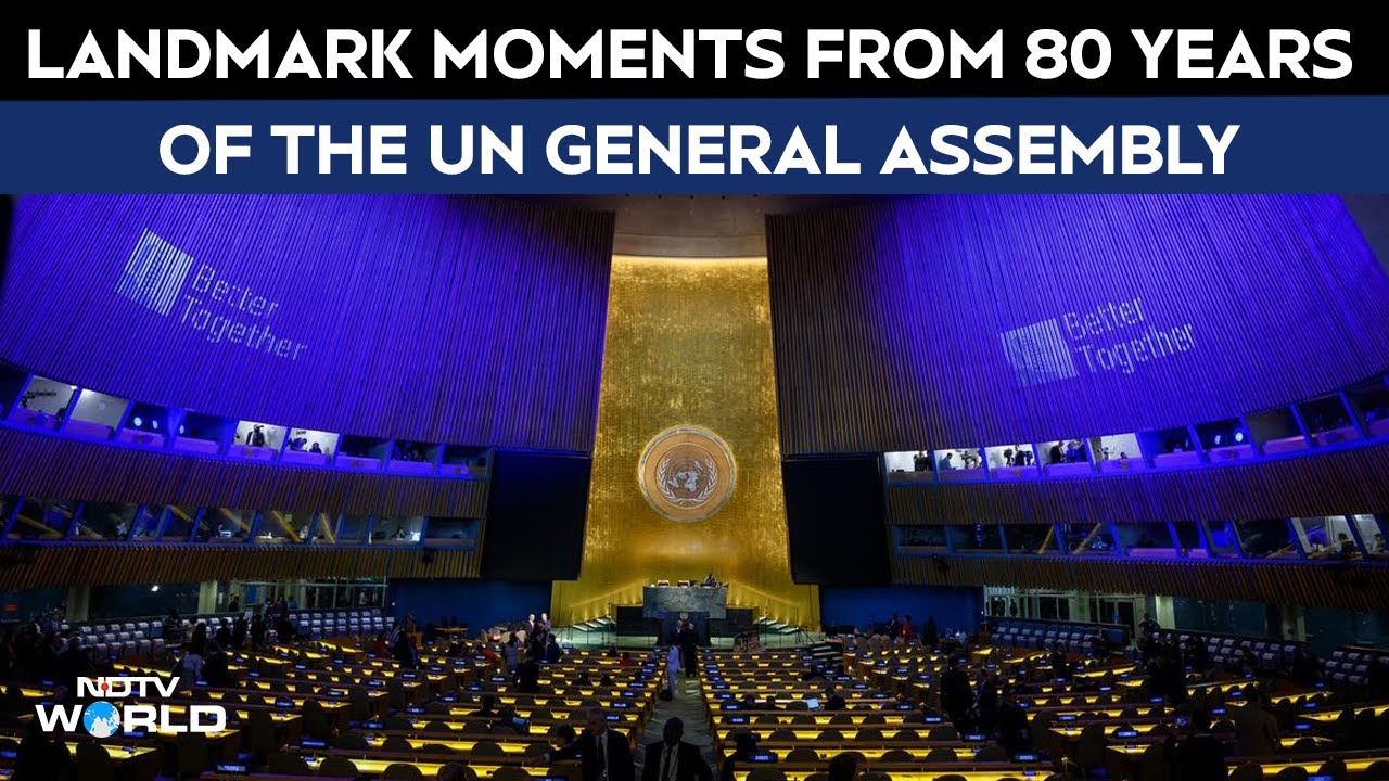 United Nations Latest News | Landmark Moments From 80 Years Of The UN General Assembly
