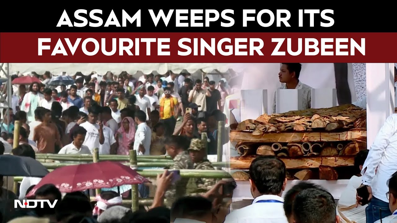 Zubeen Garg Assam News | A State In Mourning: Assam Bids Farewell To Zubeen Garg
