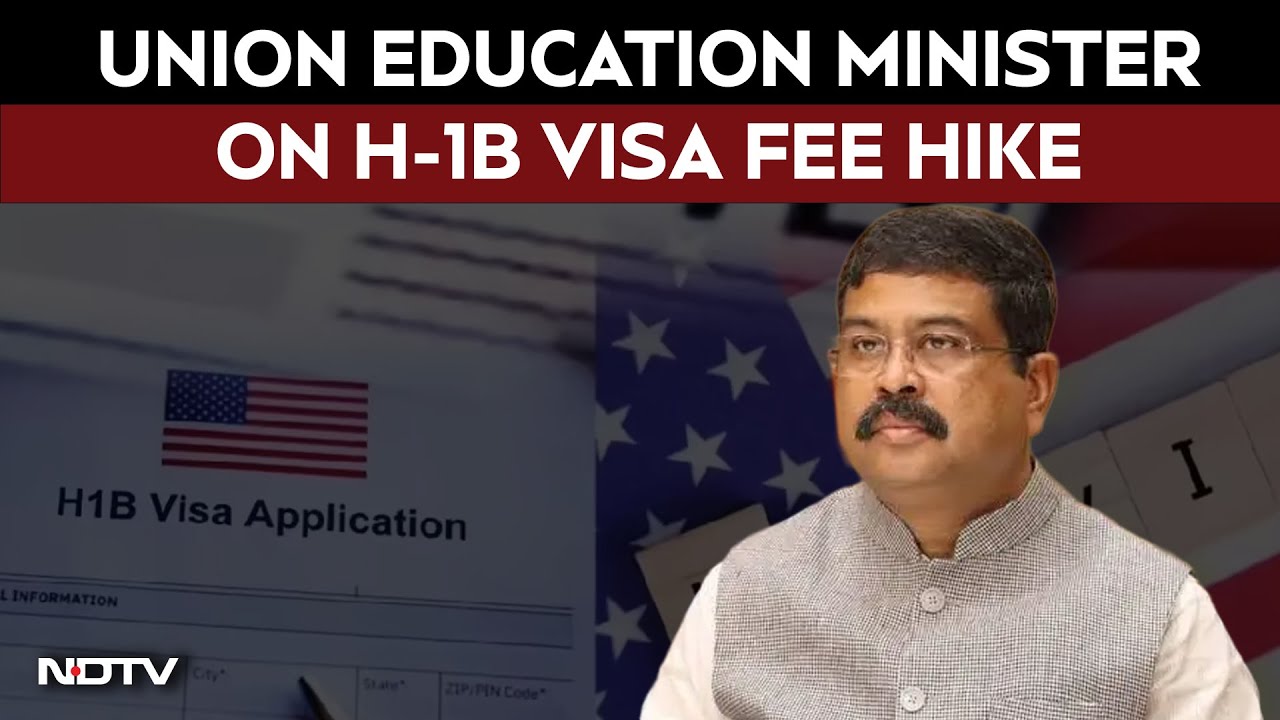 Video : H1B News Today | Union Education Minister: Only A Fraction Go Abroad, India Has 4.5 Crore Students