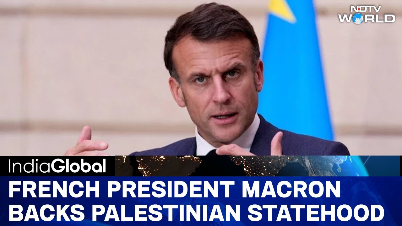 Video : Macron Recognises Palestine At UN: Israel, US Slam Move As 'Provocative'