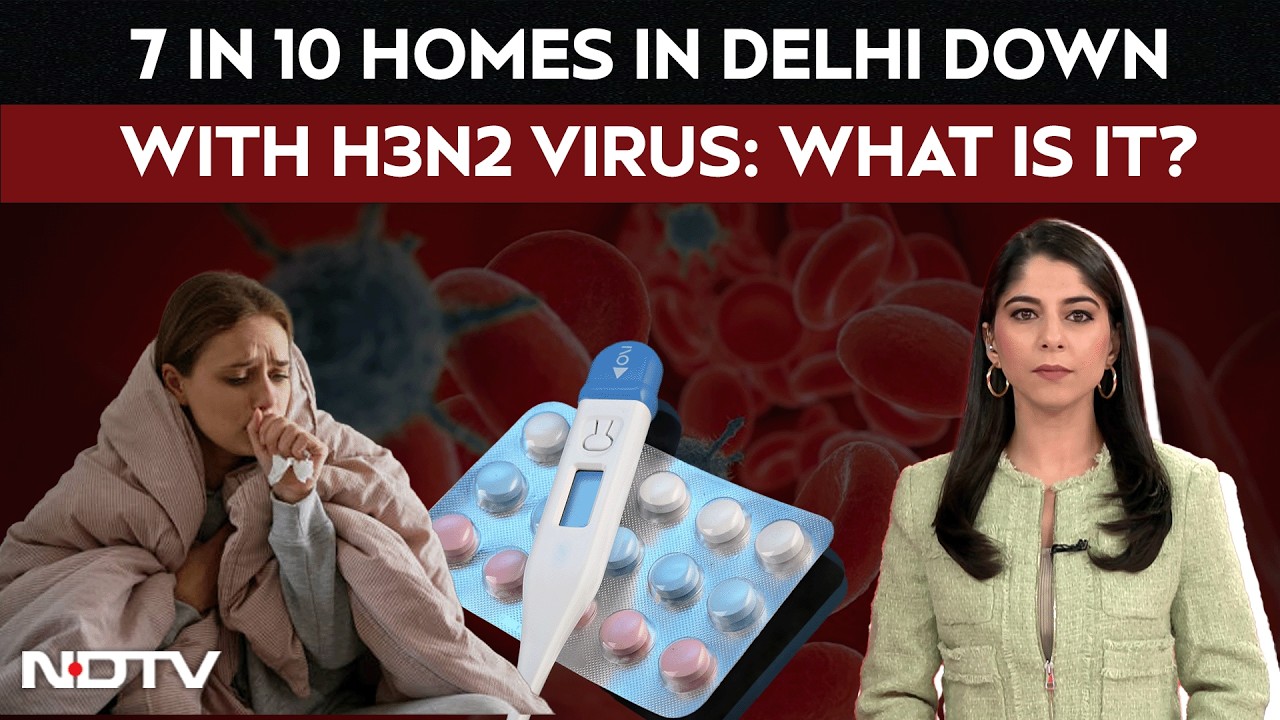 Video : H3N2 Flu Hits Delhi NCR | 69% Families Down With Fever: What You Must Know