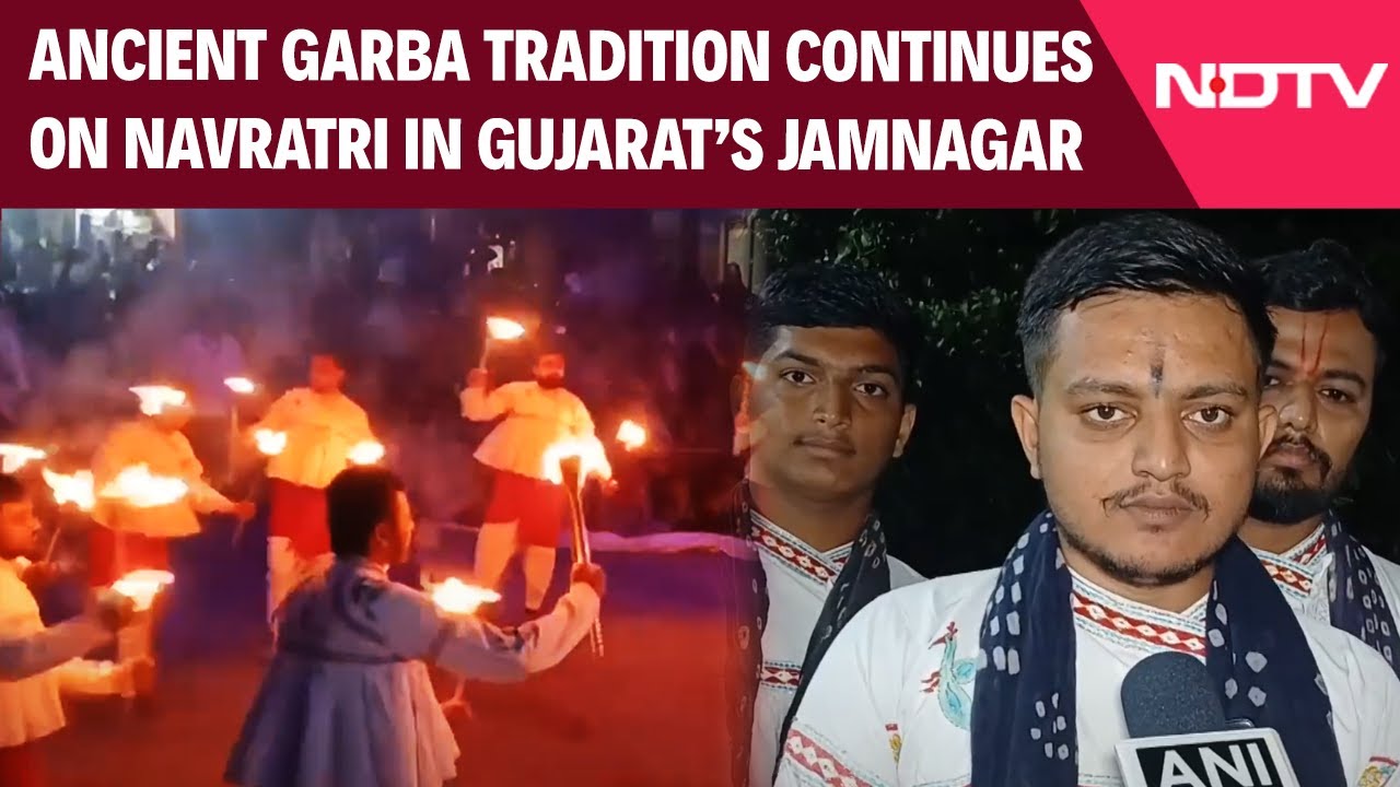 Navratri 2025 | Ancient Garba Tradition Continues On Shardiya Navratri In Gujarat's Jamnagar
