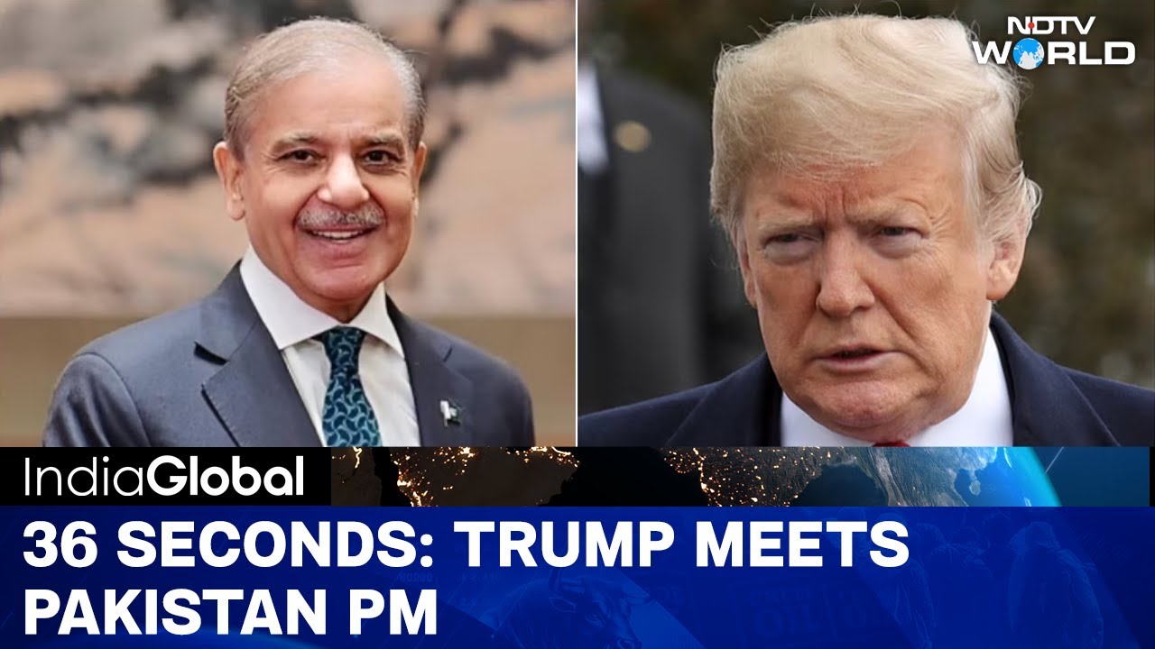 Trump Meets Pak President Sharif | Munir Likely To Join Trump-Sharif Bilateral