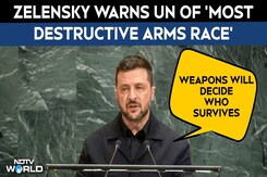 Zelensky UNGA Speech | Zelensky Warns Of 'The Most Destructive Arms Race' In Human History Zelensky UNGA Speech | Zelensky Warns Of 'The Most Destructive Arms Race' In Human History