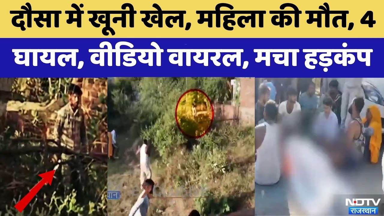 Dausa में खूनी संग्राम, मचा हड़कंप | Crime News | Rajasthan Top News | Viral Video