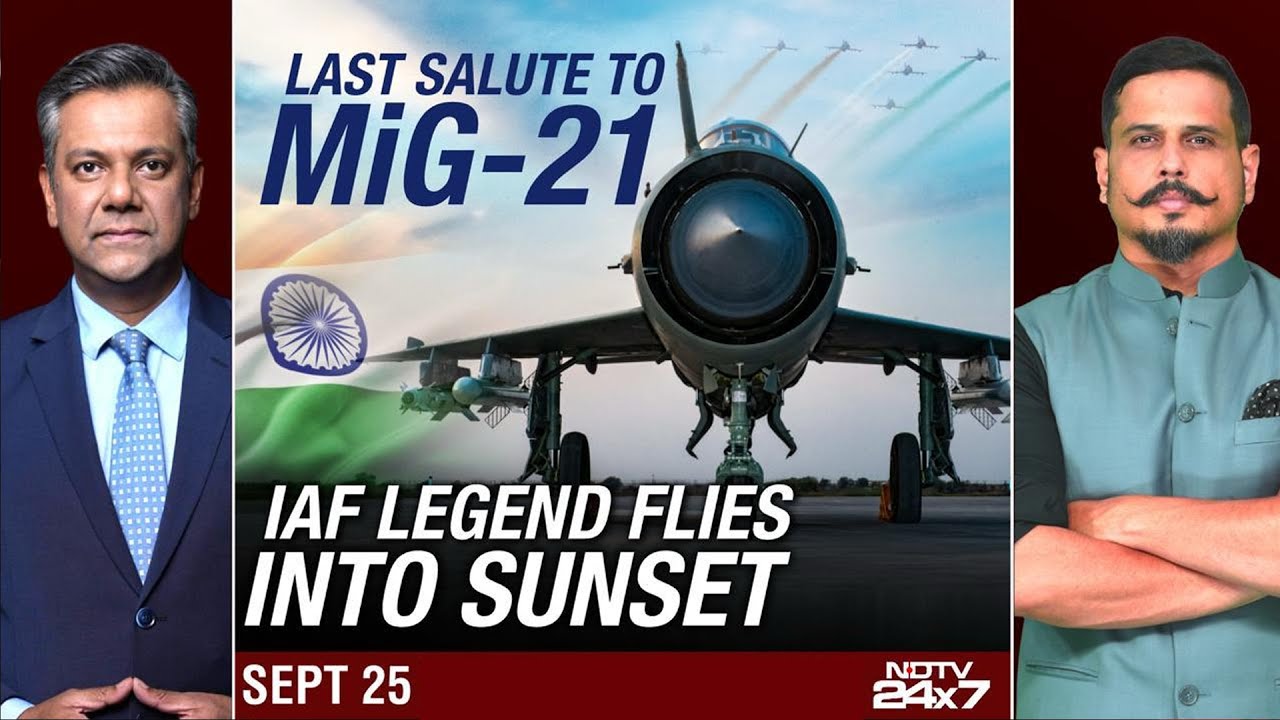 Last Salute To MiG-21, IAF Legend Flies Into Sunset | Farewell MiG-21 | Left, Right And Centre