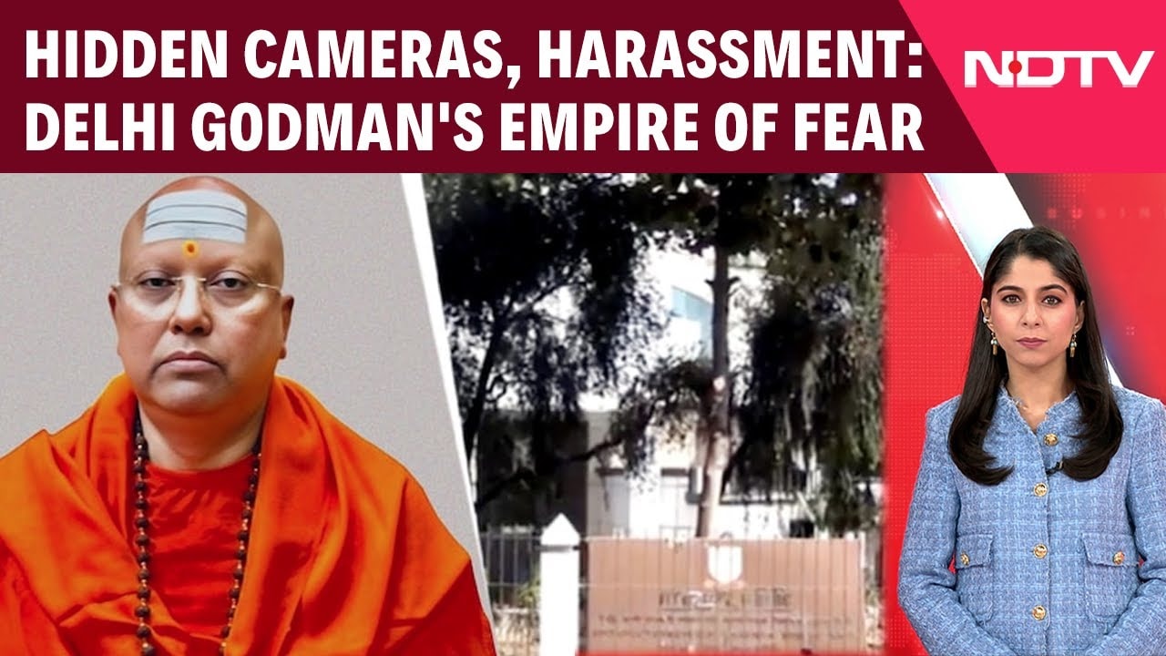 Video : South Delhi Godman Scandal: 10 Shocking Details Exposed in Chaitanyananda Harassment Case