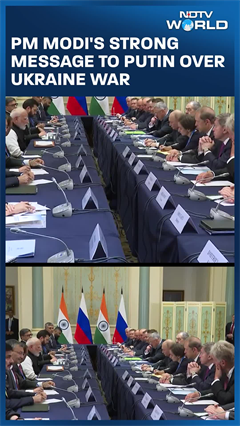 PM Modi's Big Statement On Ending The Russia-Ukraine Conflict
