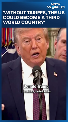 Donald Trump On Tariffs: 'Without Tariffs, The US Could Become A Third World Country'