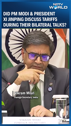 Did PM Modi & President Xi Jinping Discuss Tariffs During Their Bilateral Talks? MEA Reveals