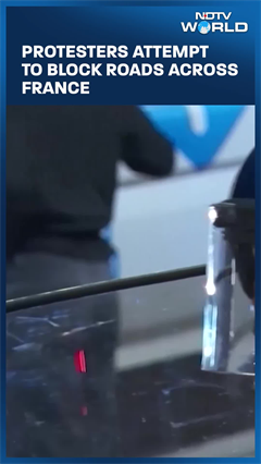 France Protests | Protestsors Attempt To Block Roads Across France