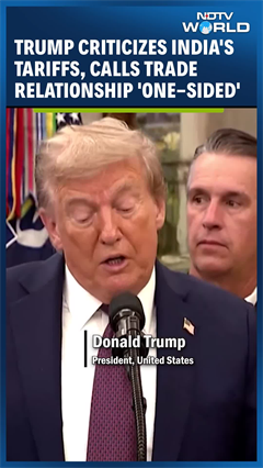 Trump Criticises India's Tariffs With Harley-Davidson's Example, Labels US-India Trade ‘One-Sided' Trump Criticises India's Tariffs With Harley-Davidson's Example, Labels US-India Trade ‘One-Sided'