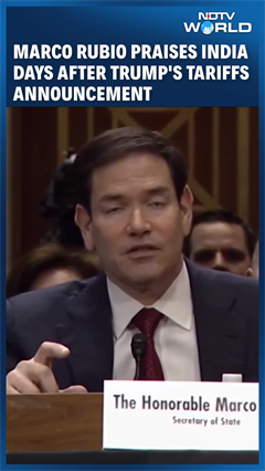 Marco Rubio Praises India Days After Trump's Tariffs Announcement