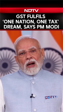 GST 2.0 Kicks In: GST Fulfils ‘One Nation, One Tax’ Dream, Says PM Modi