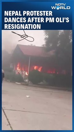 Amid The Ongoing Violence In Nepal, Protesters Were Seen Dancing After PM Oli's Resignation