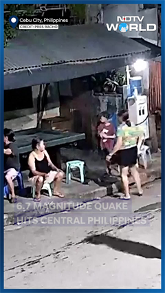 Video: Philippines Earthquake News | 6.9 Magnitude Earthquake Hits Central Philippines